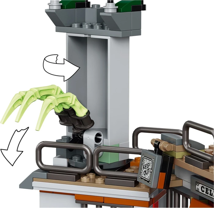 LEGO Hidden Side - Newbury's verlassenes Gefängnis