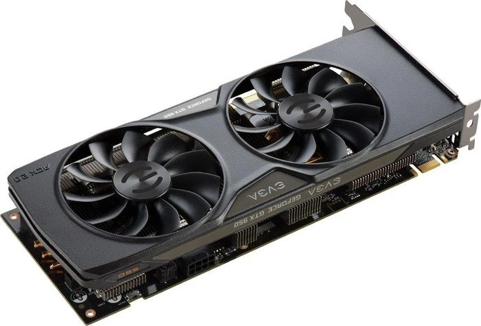 EVGA GeForce GTX 950 SSC, 2GB GDDR5, DVI, HDMI, 3x DP