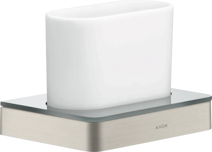 Hansgrohe AXOR Universal Softsquare Zahnbürstenbecher mit Halter