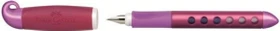 Faber-Castell Schulfüller Scribolino brombeer, linke Hand