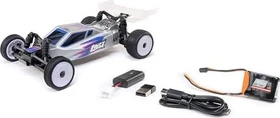 Losi Micro-B 2S 2WD RTR Race Buggy silber