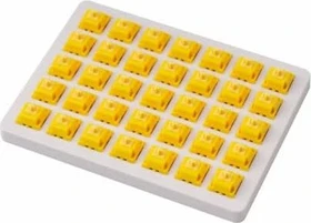Keychron Gateron Cap V2 Golden-Yellow Switch Set, 35er-Pack