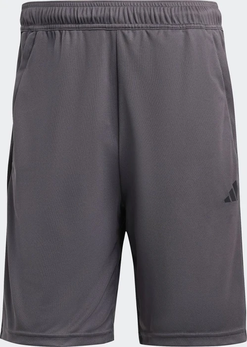 adidas Train Essentials Piqué 3-Streifen Trainingshose kurz grey five/black (Herren)