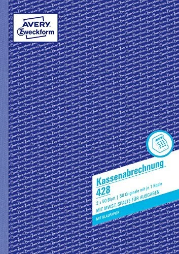 Avery-Zweckform Mini-Organisationsetiketten Sonderformat, 38x18mm, weiß, 6 Blatt (72 Etiketten)