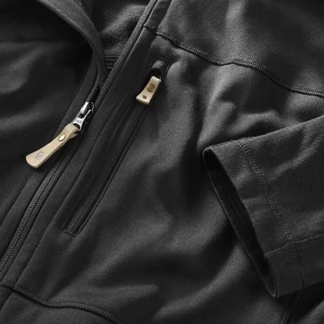 Fjällräven Abisko Trail Fleece Jacke schwarz (Herren)