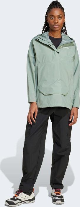 adidas Terrex Xploric 2.5L Climaproof Anorak silver green (Damen)