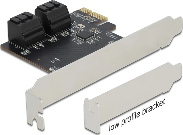 DeLOCK 4x SATA 6Gb/s, PCIe 3.0 x1