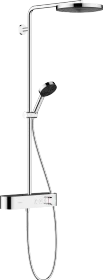 Hansgrohe Pulsify S Showerpipe 260 1jet mit ShowerTablet Select 400 Duschsystem chrom