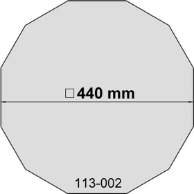euro EMC Ersatzfolie für Sonnenfilter Größe 13