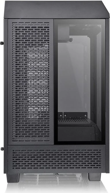 Thermaltake The Tower 100, schwarz, Glasfenster, Mini-ITX