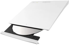 Samsung SE-208GB, SlimLine weiß, USB 2.0 (SE-208GB/RSWD)