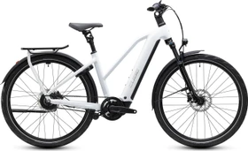 Cube Kathmandu Hybrid Deluxe Pro 800 Trapez metallicwhite'n'chrome Modell 2027