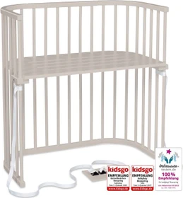 Babybay Boxspring Beistellbett buche beige lackiert