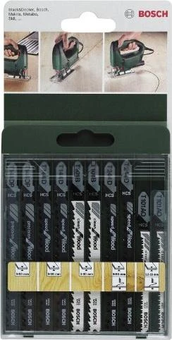 Bosch DIY Stichsägeblatt-Set, 10-tlg.