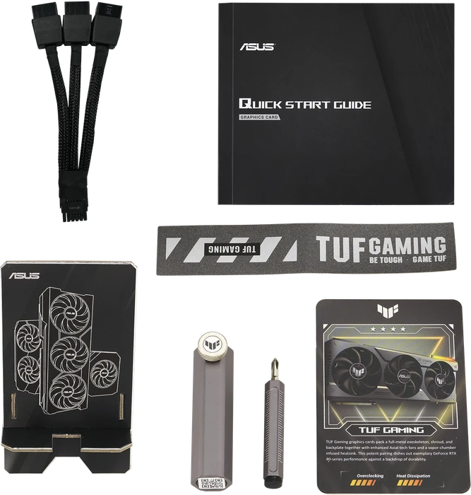 ASUS TUF Gaming GeForce RTX 4080 OC, TUF-RTX4080-O16G-GAMING, 16GB GDDR6X, 2x HDMI, 3x DP