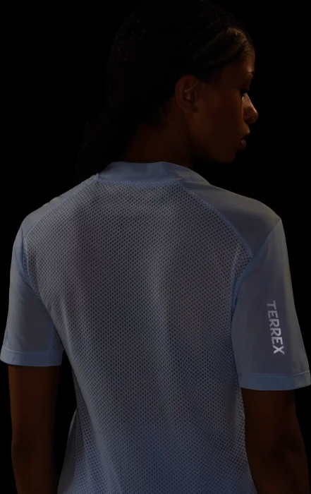 adidas Terrex Xperior Climacool+ Laufshirt kurzarm crystal sky (Damen)