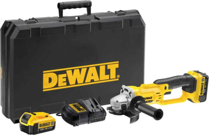 DeWalt DCG412M2 Akku-Winkelschleifer inkl. Koffer + 2 Akkus 4.0Ah