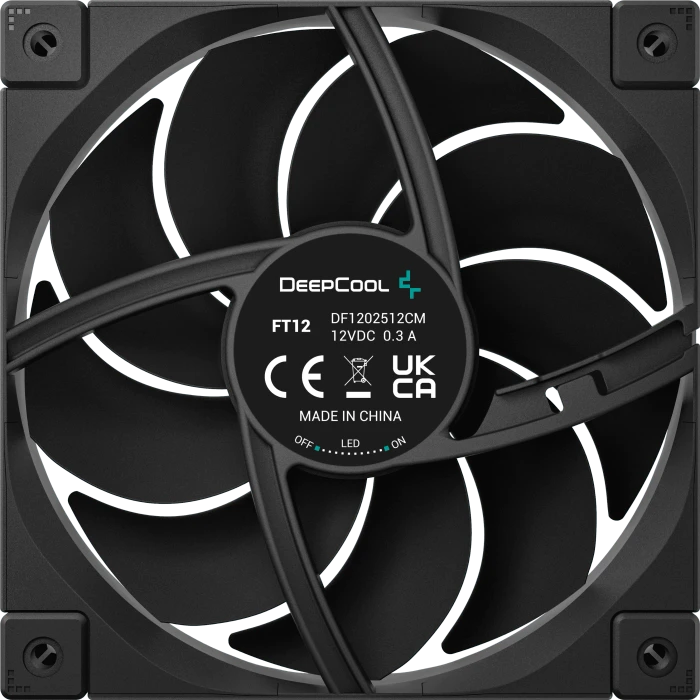 DeepCool FT12, schwarz, 120mm