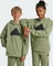 adidas Future Icons Logo Hoodie tent green/black (Junior) Vorschaubild
