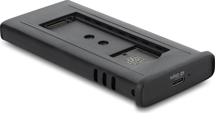 DeLOCK Externes Gehäuse für M.2 NVMe SSD, USB4
