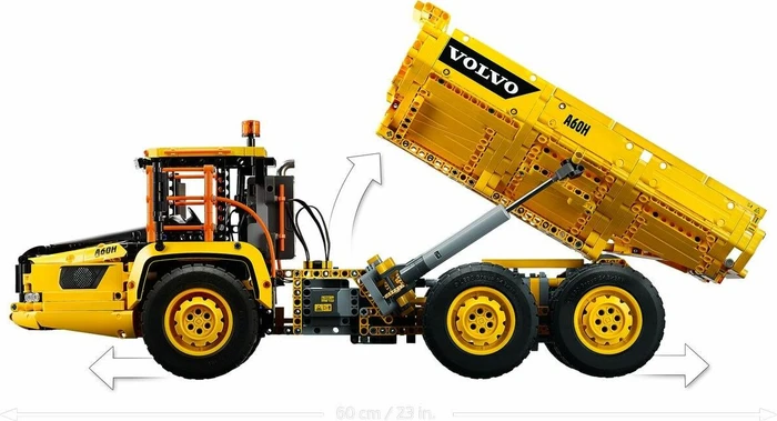 LEGO Technic - Knickgelenkter Volvo-Dumper (6x6)