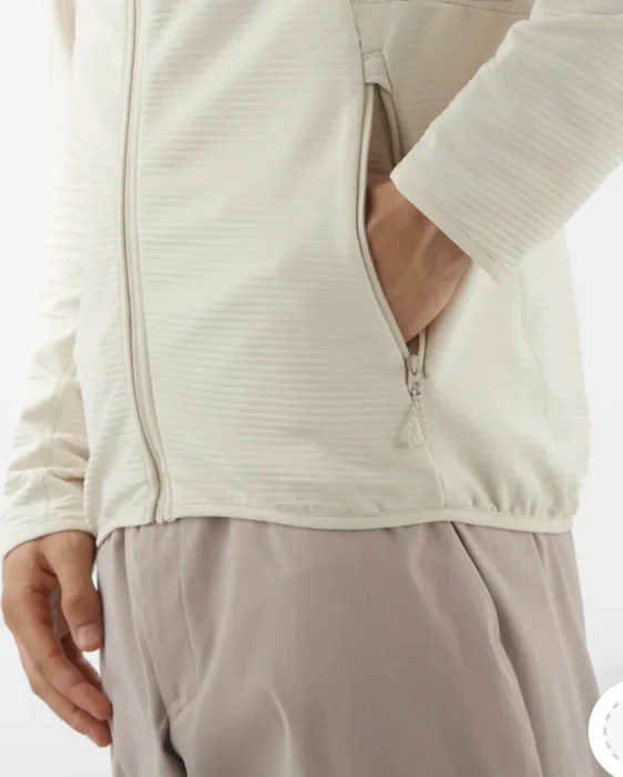 Salomon Essential Lightwarm Hooded Jacke rainy day (Herren)