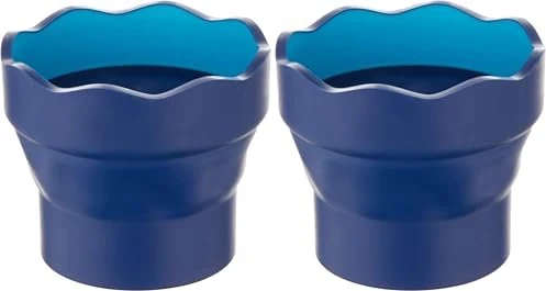 Faber-Castell Clic&Go Wasserbecher, blau