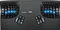 Kinesis Advantage2 Quiet LF Contoured Ergonomic Keyboard, schwarz, MX SILENT RED, USB, US Vorschaubild