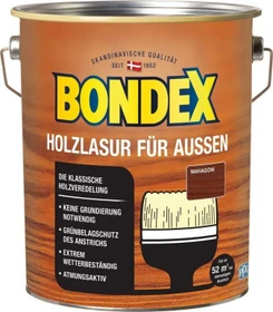Bondex Holzlasur außen mahagoni, 4l