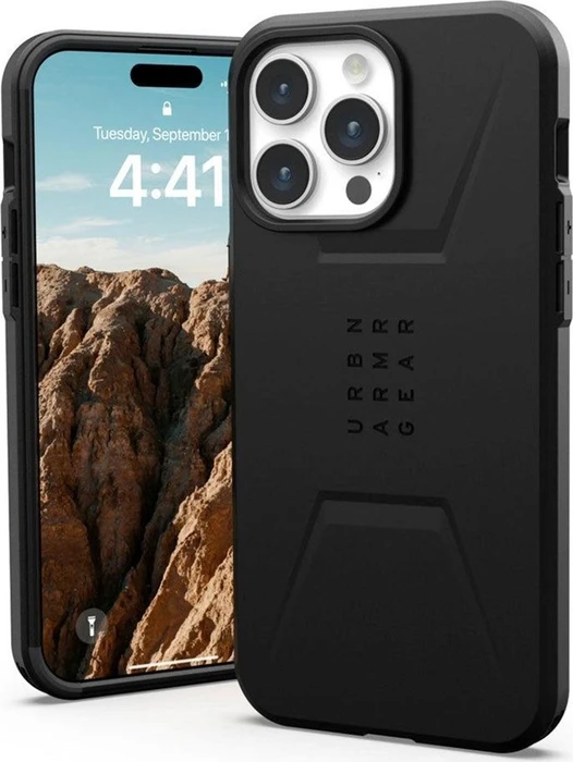 UAG Civilian Case with MagSafe für Apple iPhone 15 Pro Max schwarz