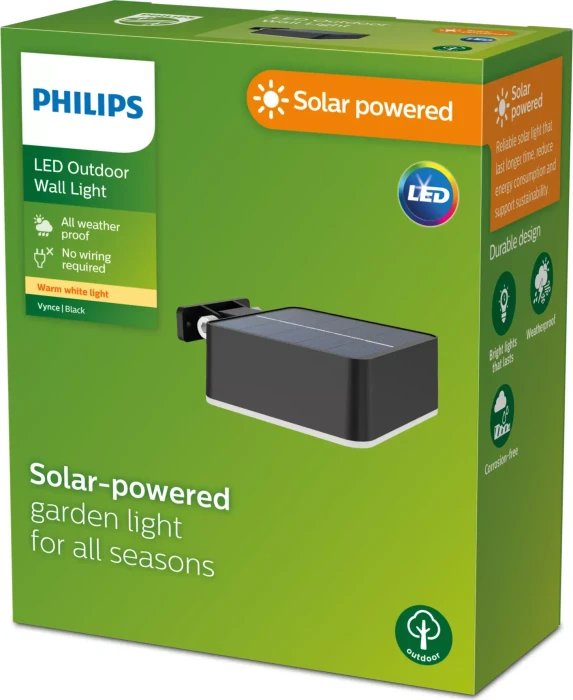 Philips Vynce Solar Wandleuchte