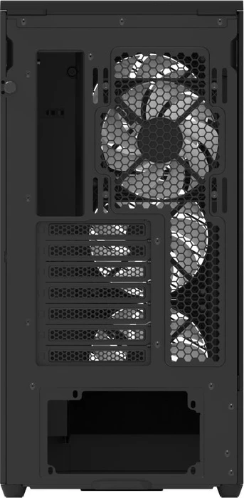 AeroCool D520A Black, Glasfenster