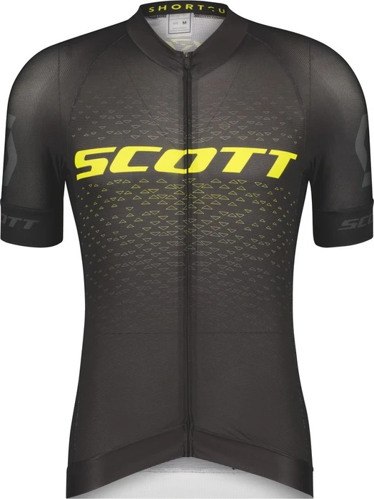 Scott RC Pro Trikot kurzarm black/sulphur yellow (Herren)