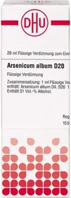 DHU Arsenicum album D20 Lösung, 20ml