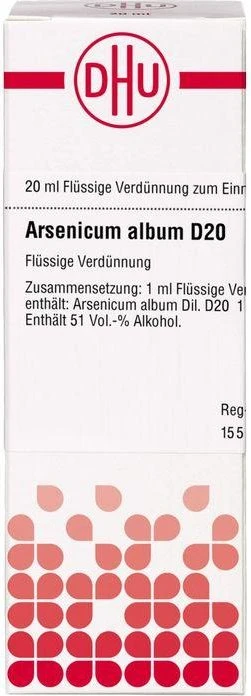 DHU Arsenicum album D20 Lösung, 20ml