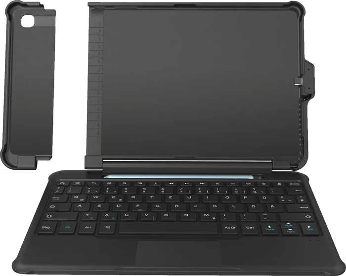 Samsung GP-FBP615S ITFIT Book Cover Keyboard für Galaxy Tab S6 Lite schwarz, schwarz, DE