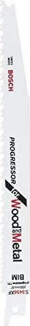 Bosch Professional S3456XF Progressor for Wood and Metal Säbelsägeblatt, 200x1.25mm, 100 Stück