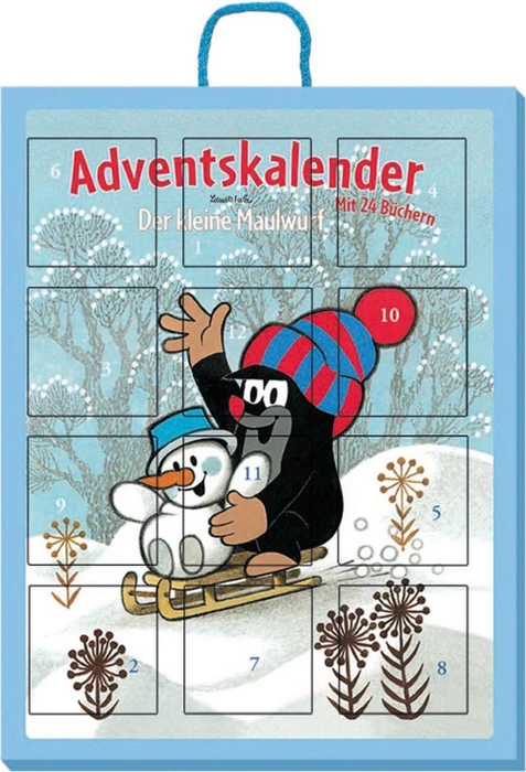 Trötsch Verlag Der kleine Maulwurf Minibücher Adventskalender