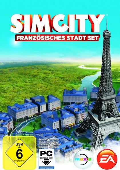 Sim City 5 - Französisches City Set (Download) (Add-on) (PC)