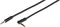 Vivanco Audio Kabel, 3.5mm Klinke [Stecker] auf 3.5mm Klinke [Stecker, gewinkelt], 3-polig, schwarz, 0.9m Vorschaubild