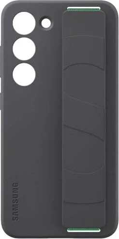 Samsung Silicone Grip Case für Galaxy S23 schwarz