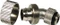 Aquatuning HF Schraubanschluss 45° G1/4" AG auf 19/13 drehbar, silber vernickelt Vorschaubild