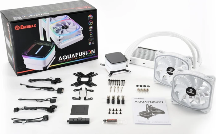 Enermax AquaFusion White 240, weiß