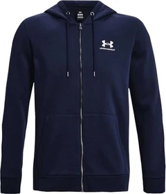 Under Armour Icon Fleece Zip Hoodie midnight navy/white (Herren)