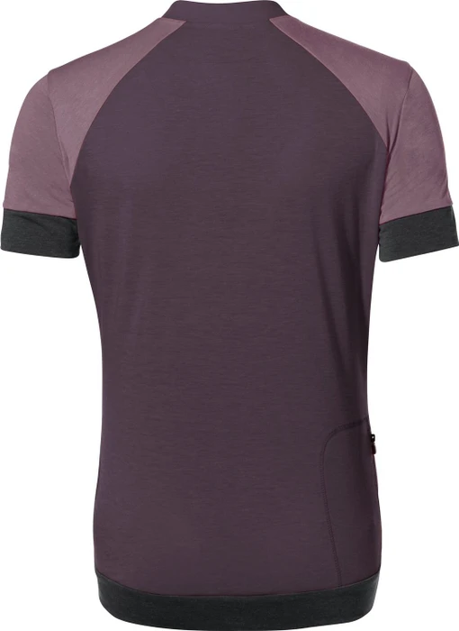 Vaude Altissimo Q-Zip Trikot kurzarm blackberry (Damen)