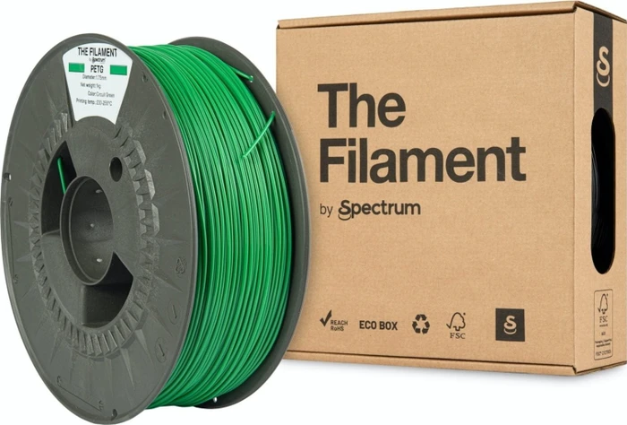 Spectrum PETG, grün, Spule, 1.75mm, 1.00kg