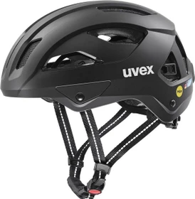 UVEX City Stride MIPS Hiplok Helm schwarz matt