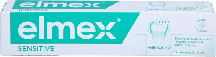 Elmex Sensitive mit Aminfluorid Zahncreme, 75ml