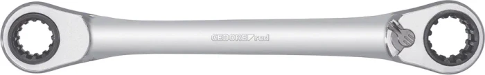 Gedore red R07501019 Doppelringratschenschlüssel, 10/13/17/19x210mm