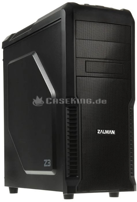 Zalman Z3 schwarz, schallgedämmt